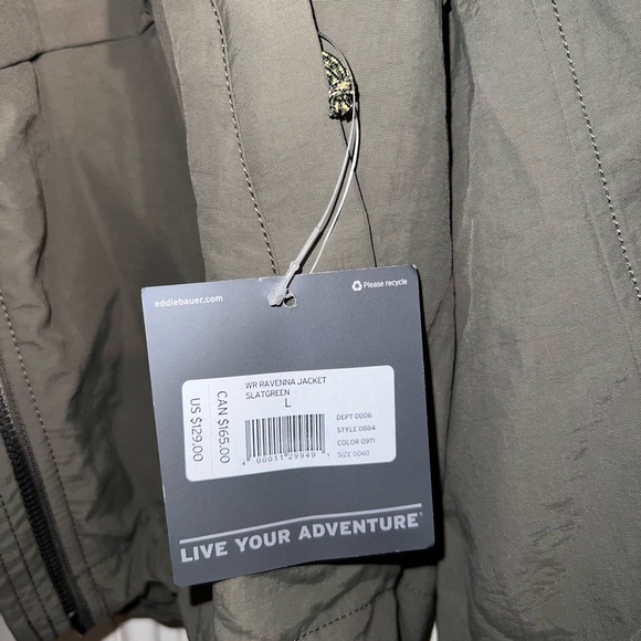Eddie Bauer Women’s Ravenna Jacket, size L, water repellent - Picture 8 of 10